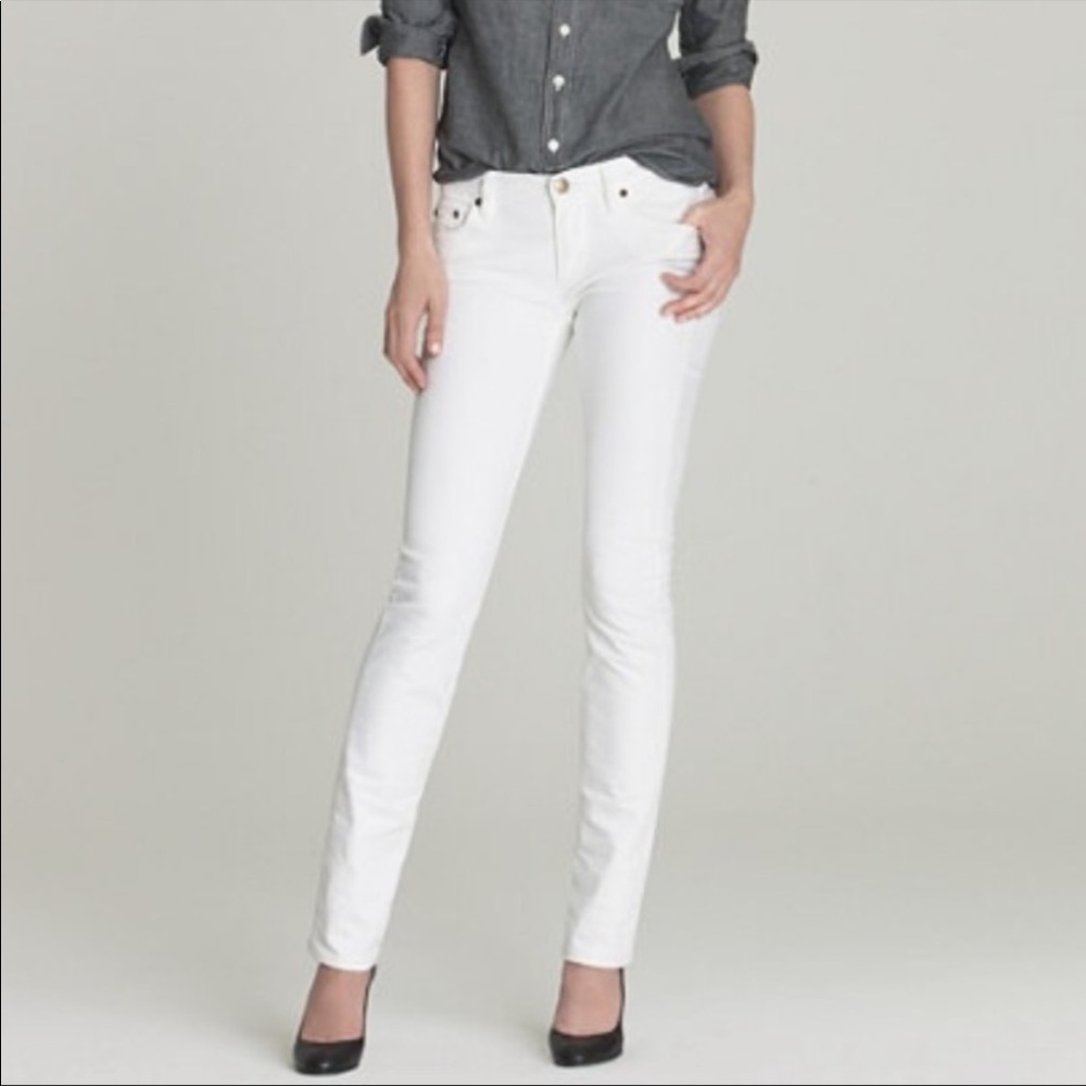 EUC J. Crew Matchstick White Jeans - Picture 7 of 8